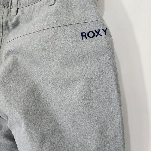 Roxy Gray Kids Snow Pants DryFlight Tech Size 10 Adjustable Waist M - Picture 11 of 16